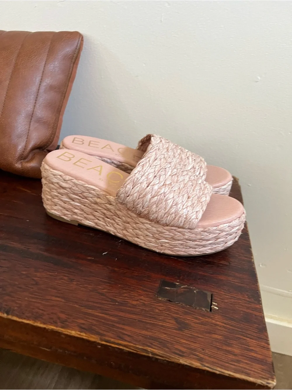 Anthropologie braided upper